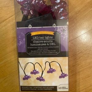 LED Halloween bat lights